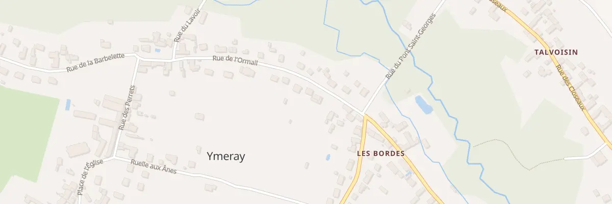 Plan du 18 Rue de l’Ormail à Ymeray