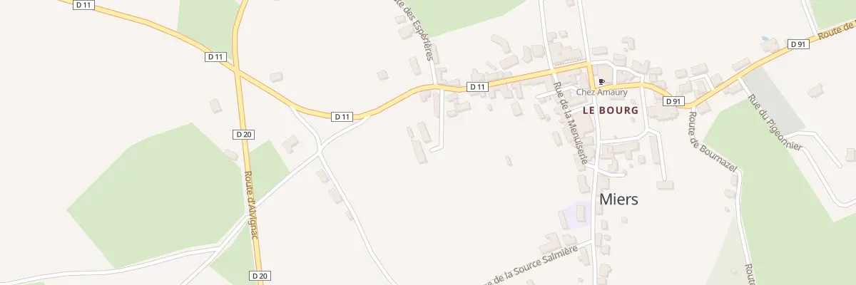 Plan du 5131 Laparro à Miers
