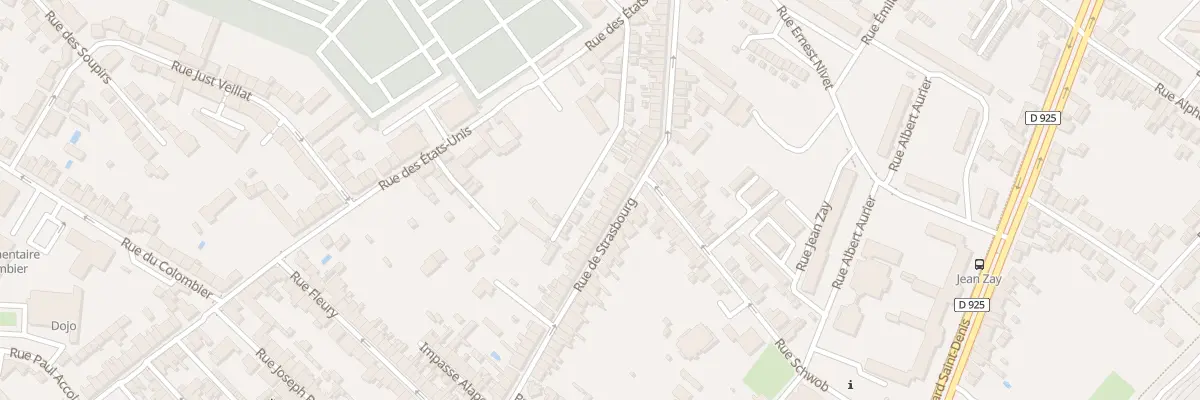 Plan du 179 Rue de Strasbourg à Châteauroux