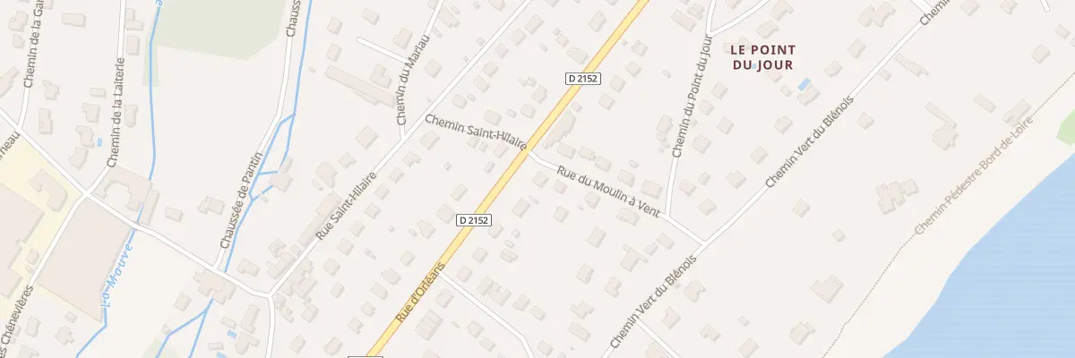Plan du 13 Rue d’Orleans à Meung-sur-Loire