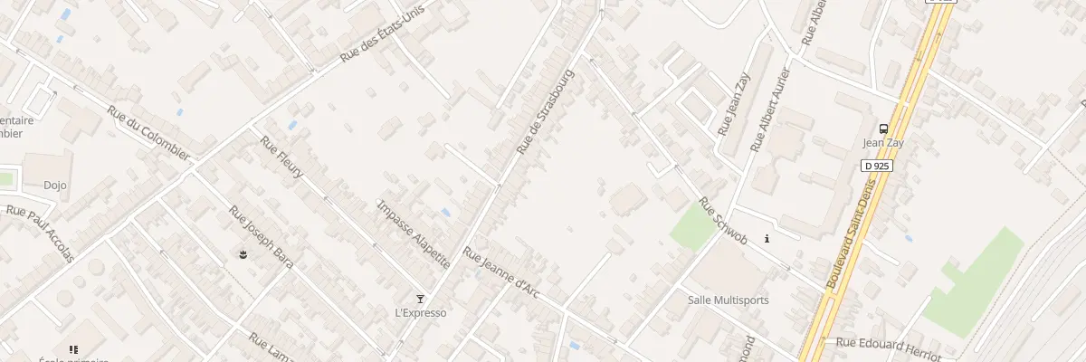 Plan du 144 Rue de Strasbourg à Châteauroux