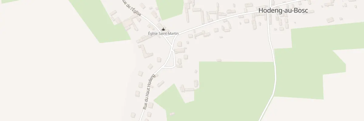 Plan du 5009 Le Bourg à Hodeng-au-Bosc
