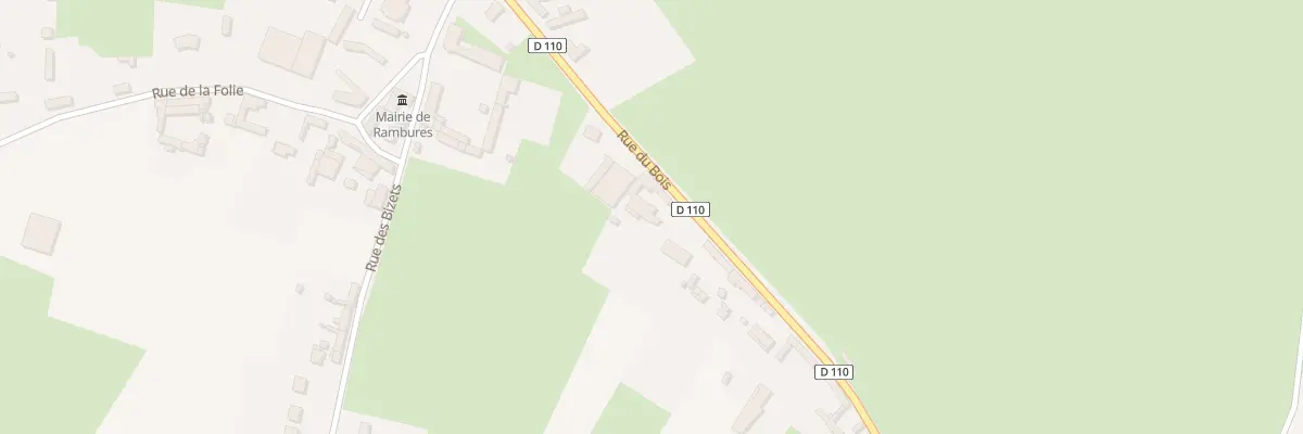 Plan du 4 Rue du Bois à Rambures