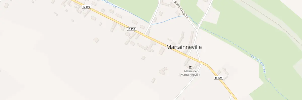 Plan du 9 Rue de Vismes à Martainneville
