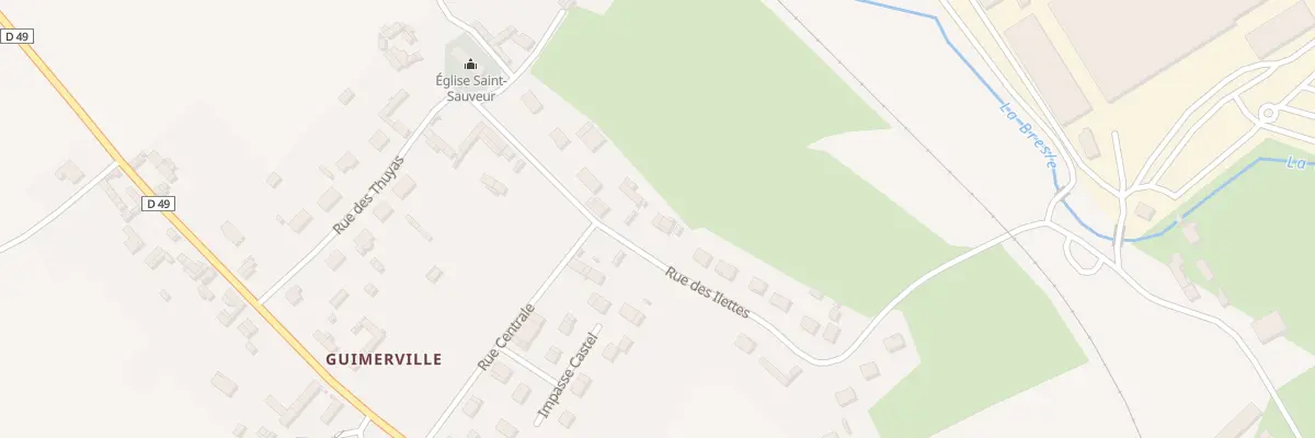 Plan du 5091 Guimerville à Hodeng-au-Bosc