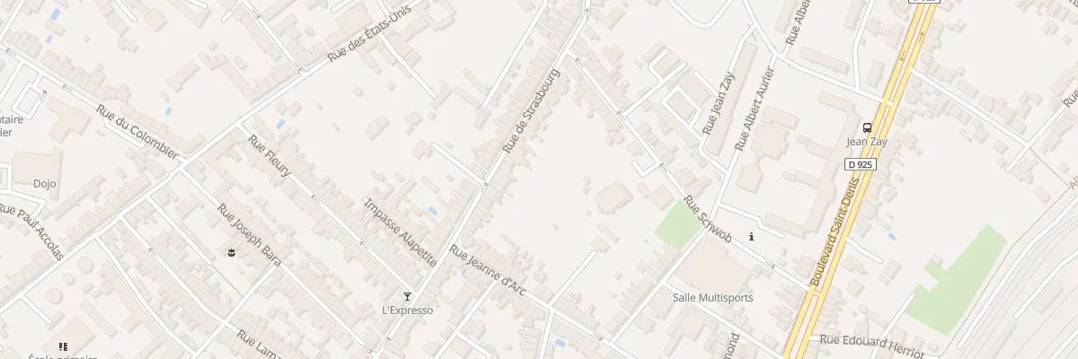 Plan du 146 Rue de Strasbourg à Châteauroux