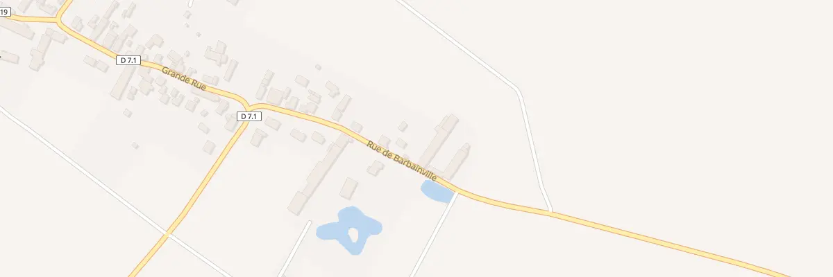 Plan du 11 Rue de Barbainville à Moinville-la-Jeulin