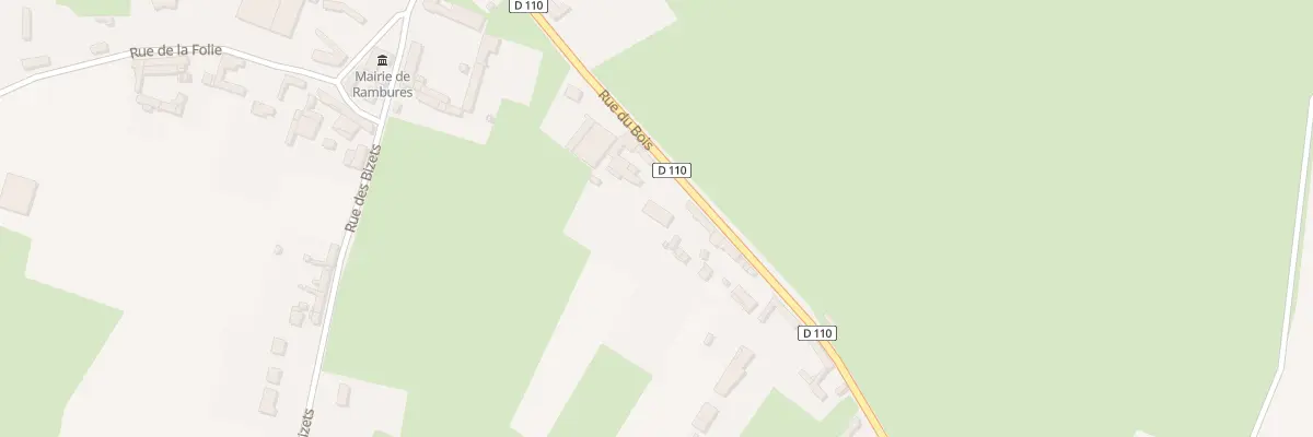 Plan du 4B Rue du Bois à Rambures