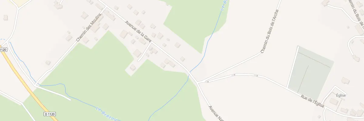 Plan du 48 Av de la Gare à Seilhac