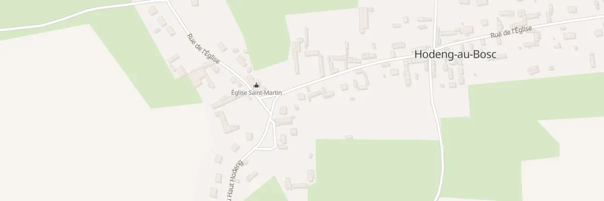 Plan du 31 Rue de l’Eglise à Hodeng-au-Bosc