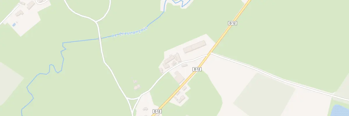 Plan du 7 Les Patrats à Bouesse