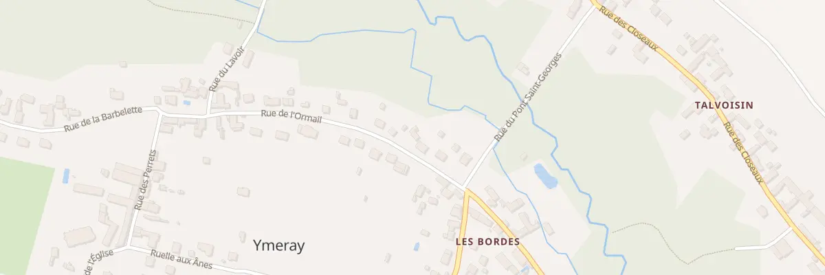 Plan du 15 Rue de l’Ormail à Ymeray
