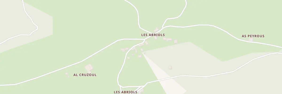 Plan du 5109 Les Abriols à Ambialet