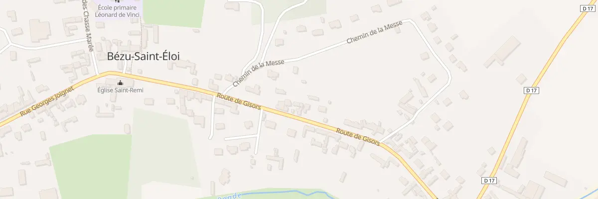 Plan du 82 Rte de Gisors à Bézu-Saint-Éloi