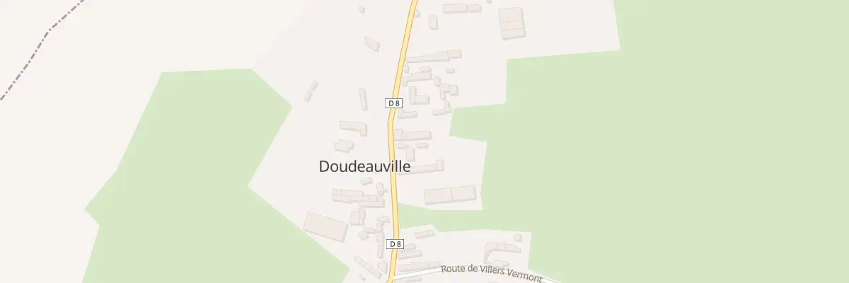 Plan du 14 Rue Principale à Doudeauville