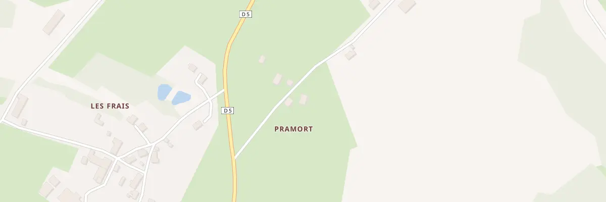 Plan du 3 Pramort à Villard