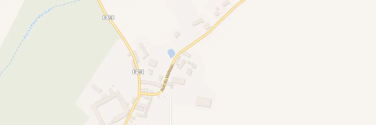 Plan du 4 Rue du Malteau à Écrosnes