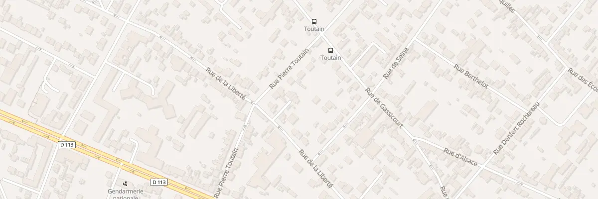 Plan du 28B Rue de la Liberté à Mantes-la-Jolie