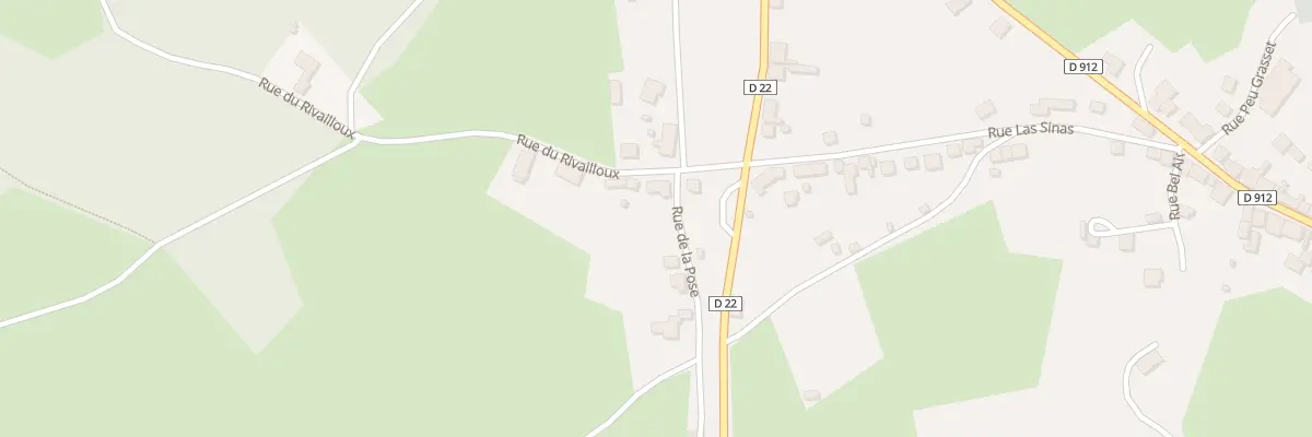 Plan du 3 Rue du Rivailloux à Saint-Dizier-Masbaraud