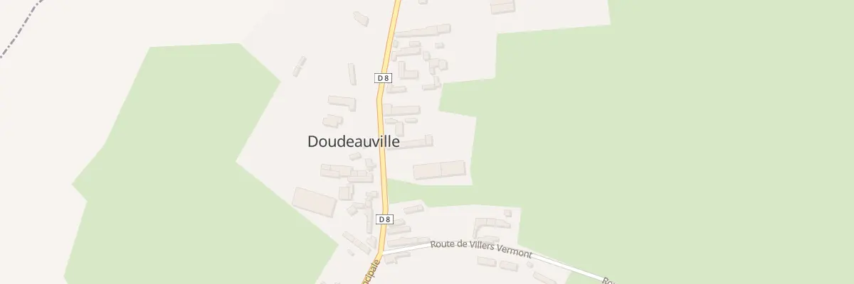 Plan du 16 Rue Principale à Doudeauville