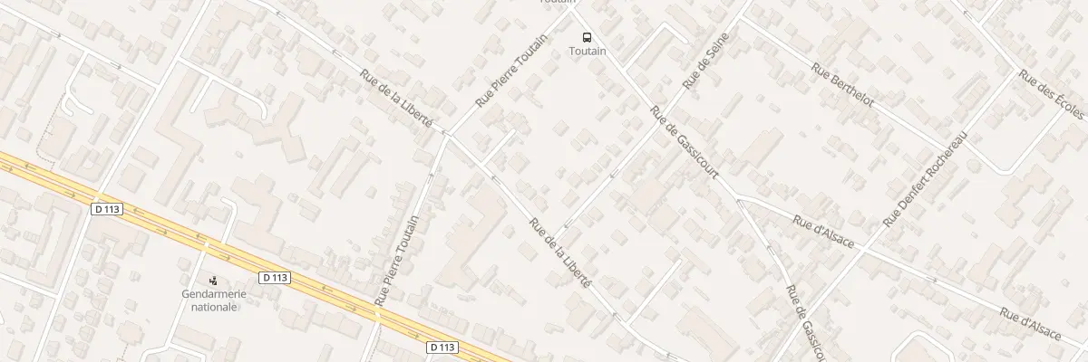 Plan du 10 Rue de la Liberté à Mantes-la-Jolie