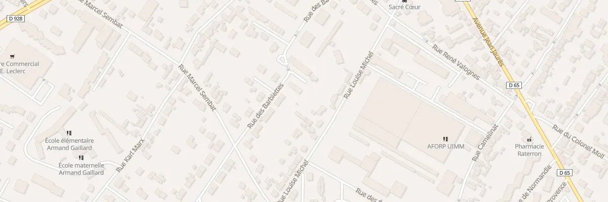Plan du 12 Rue Marcel Sembat à Mantes-la-Ville