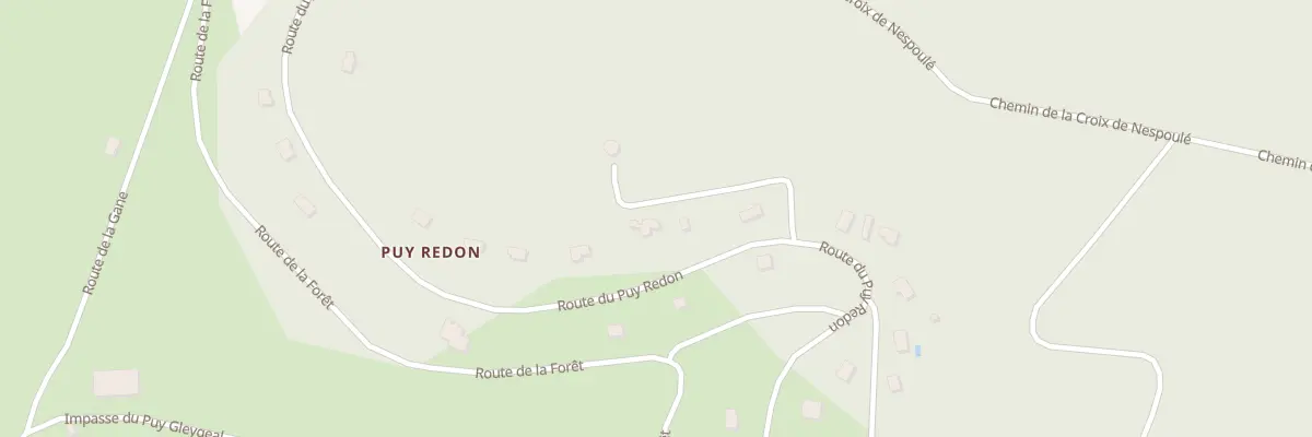 Plan du 5065 Puy Redon à Palazinges