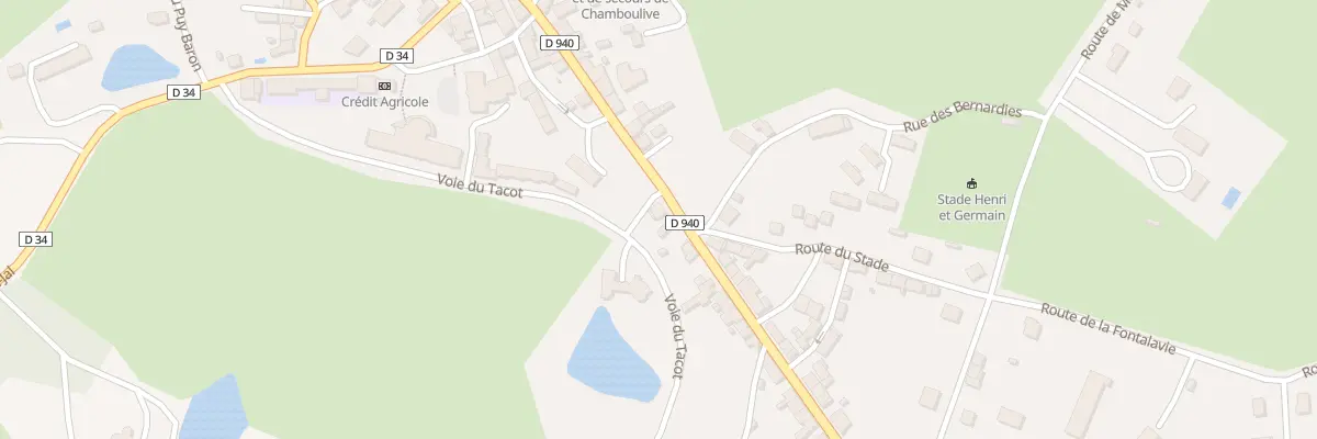 Plan du 5118 Le Bourg Sud à Chamboulive