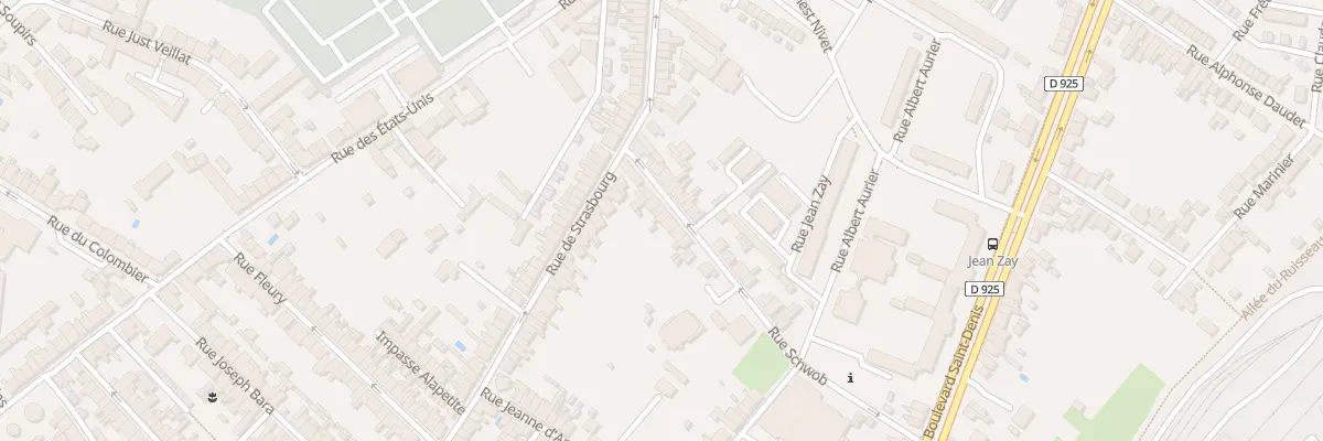 Plan du 12 Rue Schwob à Châteauroux