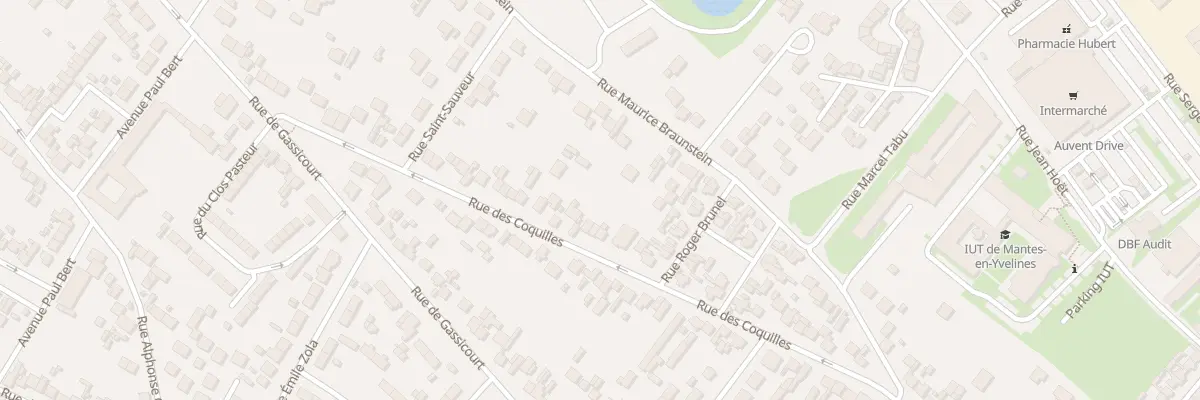 Plan du 56 Rue des Coquilles à Mantes-la-Jolie