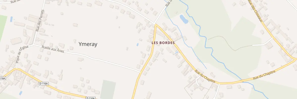Plan du 5001 Rue des Bordes à Ymeray