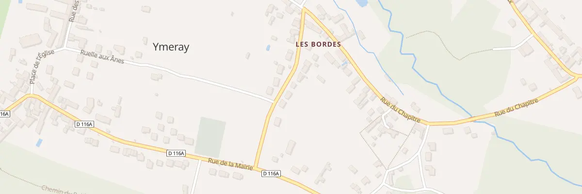 Plan du 4 Rue des Bordes à Ymeray