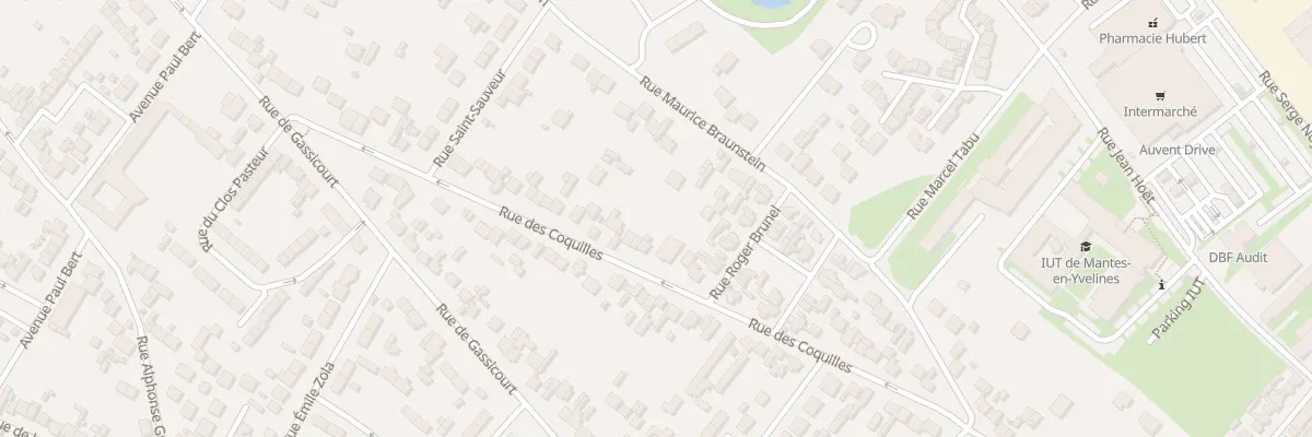 Plan du 52B Rue des Coquilles à Mantes-la-Jolie