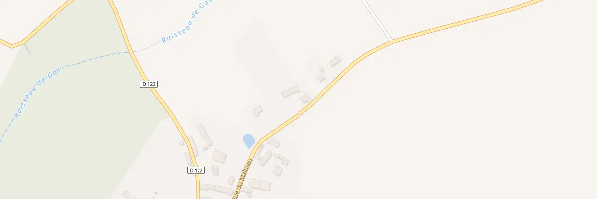Plan du 5 Rue du Malteau à Écrosnes