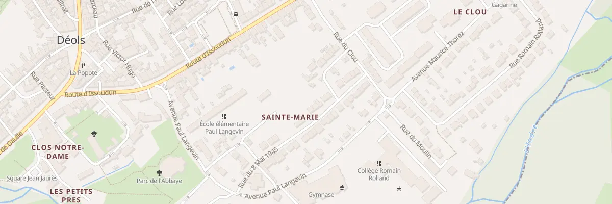 Plan du 17 Rue du 8 Mai 1945 à Déols