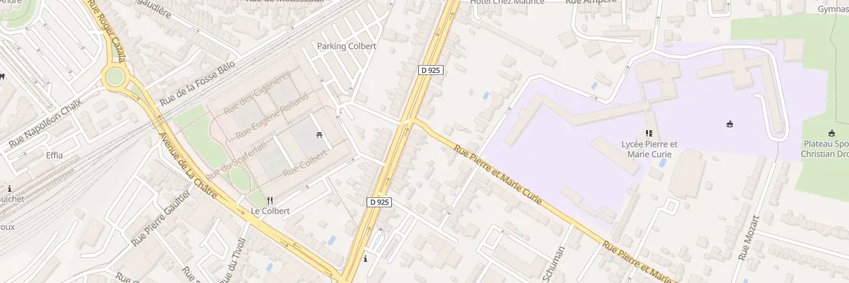 Plan du 48 Bd de Bryas à Châteauroux