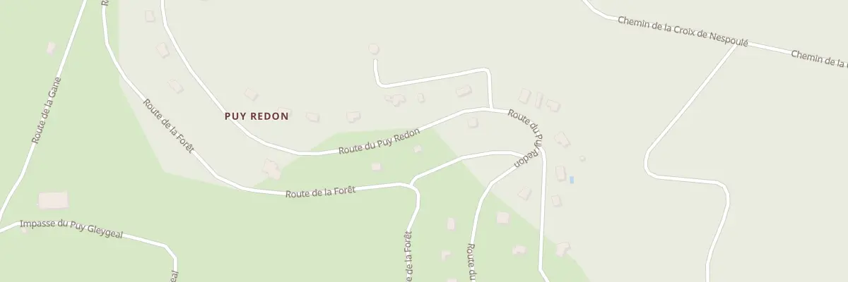 Plan du 15 Puy Redon à Palazinges