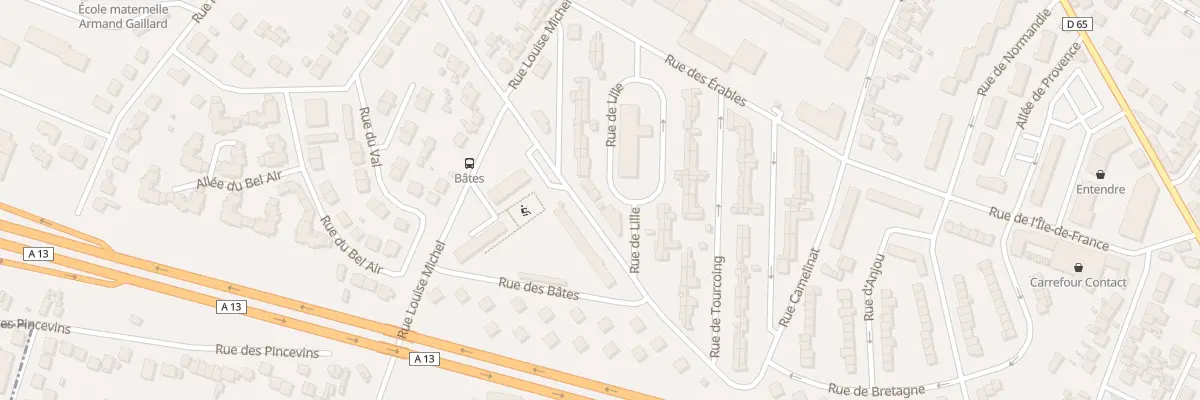 Plan du 4B Rue Marcel Sembat à Mantes-la-Ville