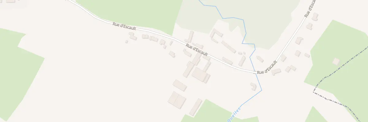Plan du 38 Rue d’Escault à Offrethun