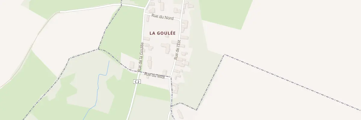 Plan du 16 Rue de l’Est à Villers-en-Arthies