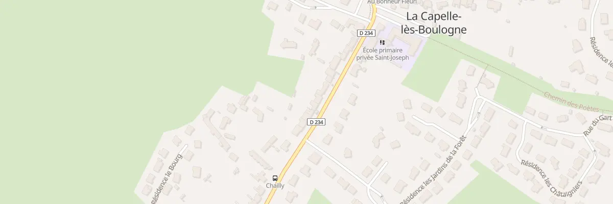 Plan du 26 Rue Marcel Caudevelle à La Capelle-lès-Boulogne