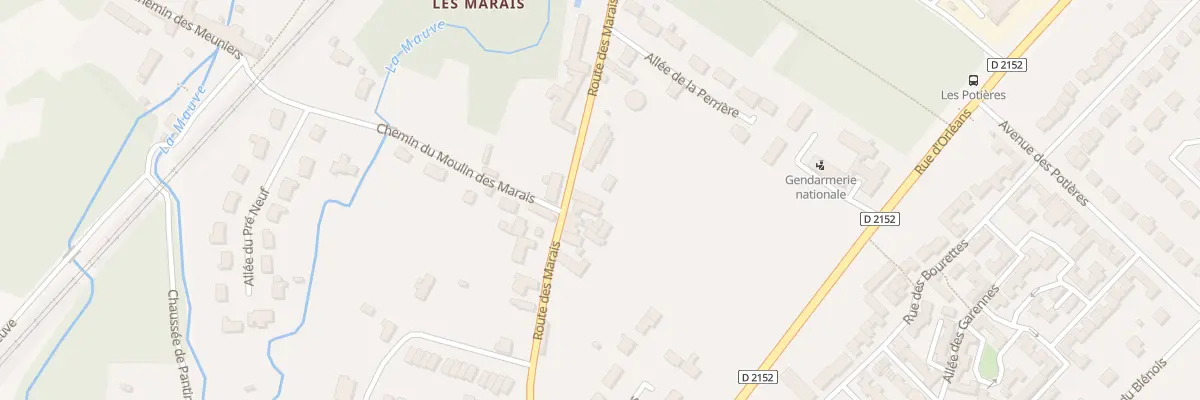 Plan du 32 Rue des Marais à Meung-sur-Loire