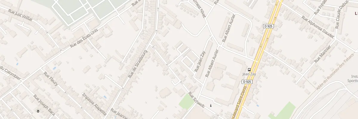 Plan du 19 Rue Schwob à Châteauroux