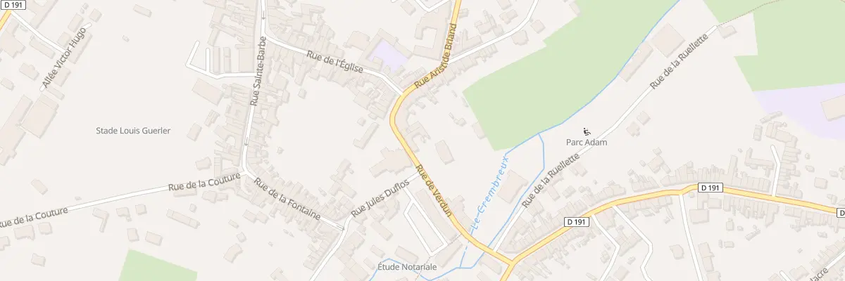 Plan du 13 Rue de Verdun à Marquise
