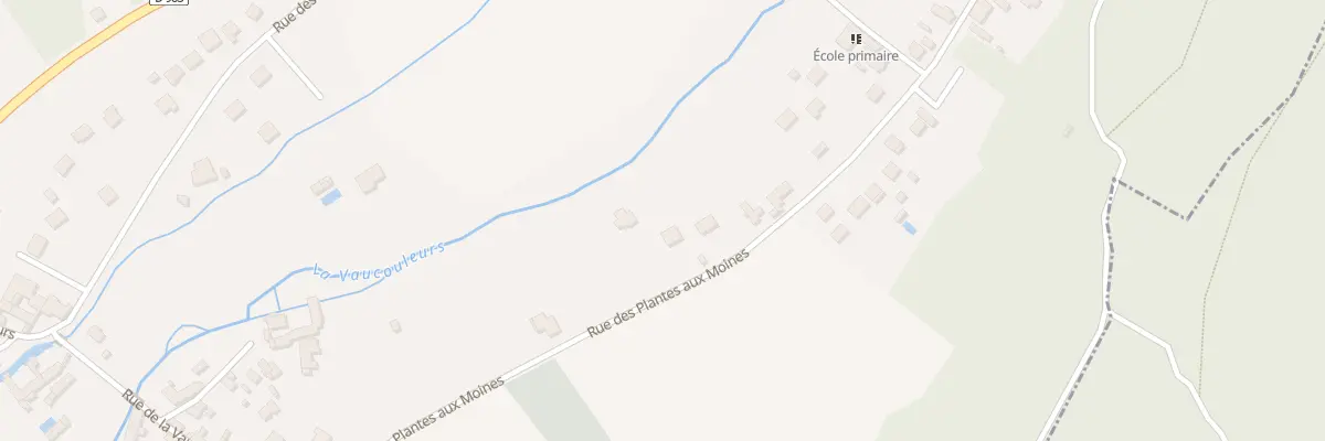 Plan du 16 Rue des Plantes aux Moines à Auffreville-Brasseuil