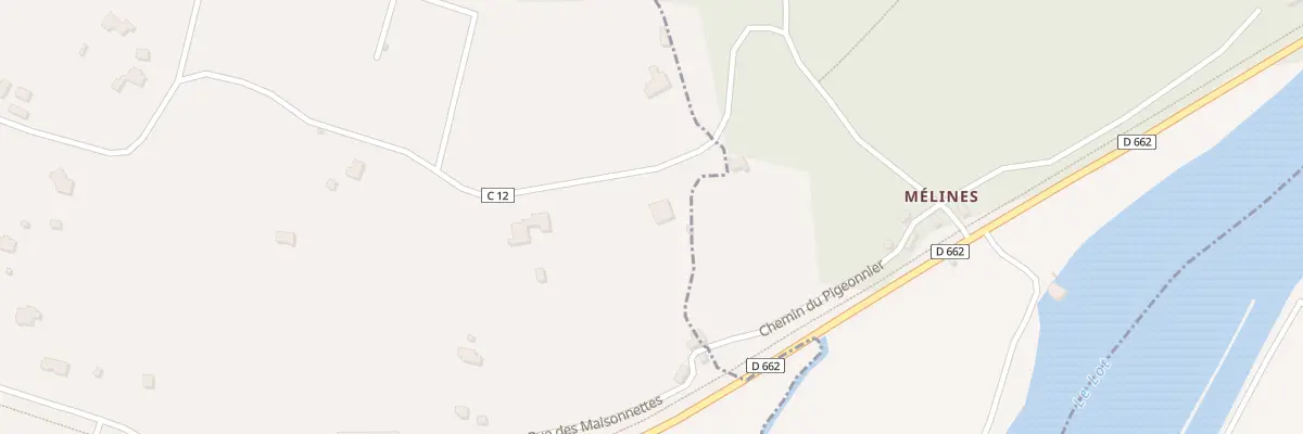 Plan du 1326 Rte de Mélines à Tour-de-Faure