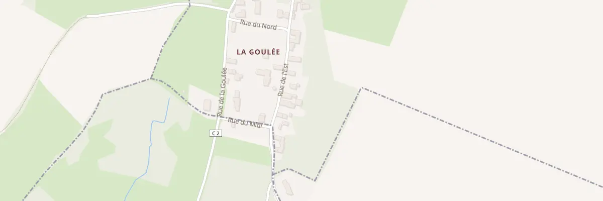 Plan du 18 Rue de l’Est à Villers-en-Arthies