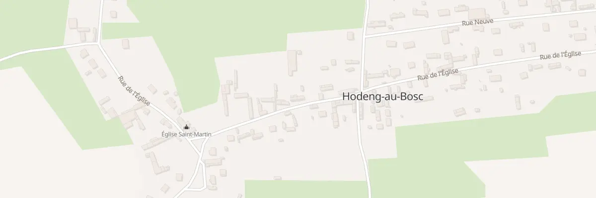 Plan du 18 Rue de l’Eglise à Hodeng-au-Bosc