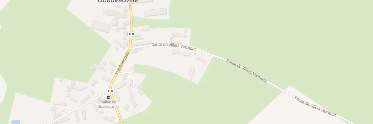 Plan du 4 Rte de Villers Vermont à Doudeauville