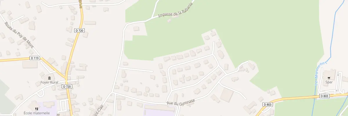 Plan du 382 Rue du Lotisst de la Rabanie à Vayrac